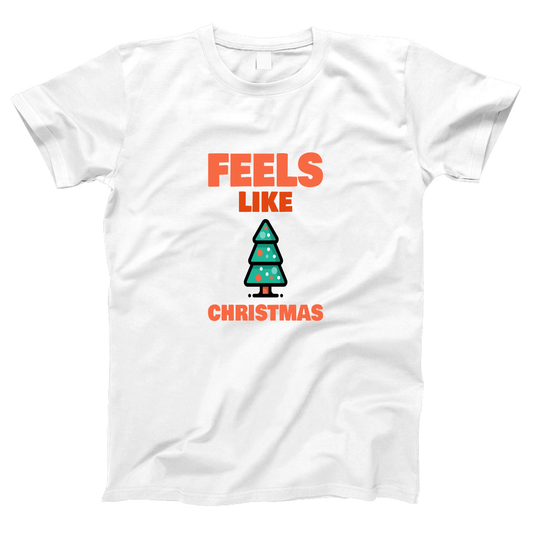 Feels Like Christmas Women's T-shirt | White