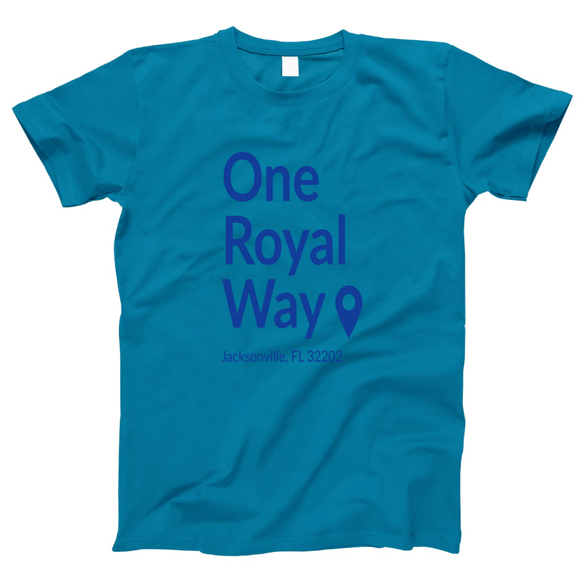 Kansas City Baseball Stadium Women's T-shirt | Turquoise