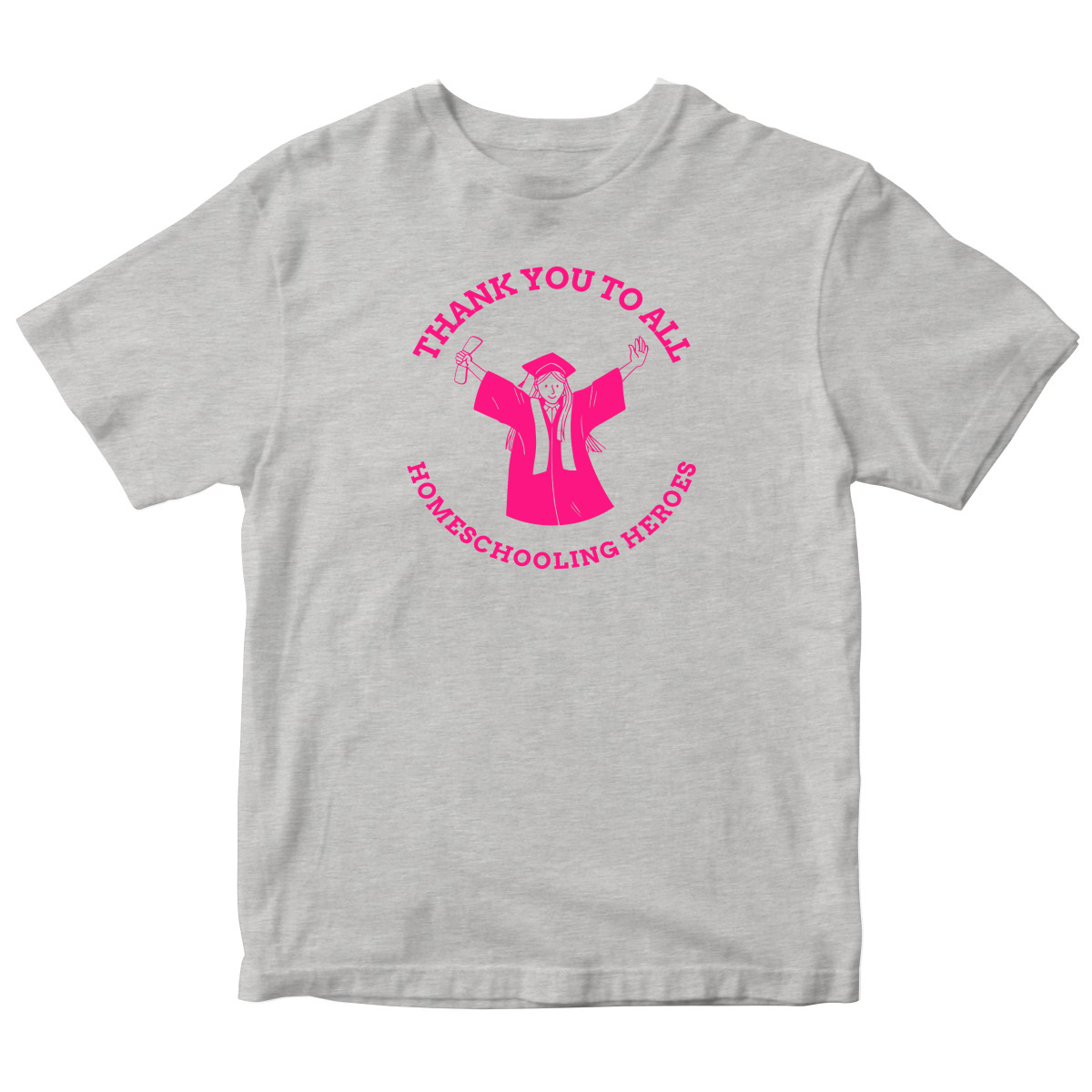 School-1 Kids T-shirt | Gray