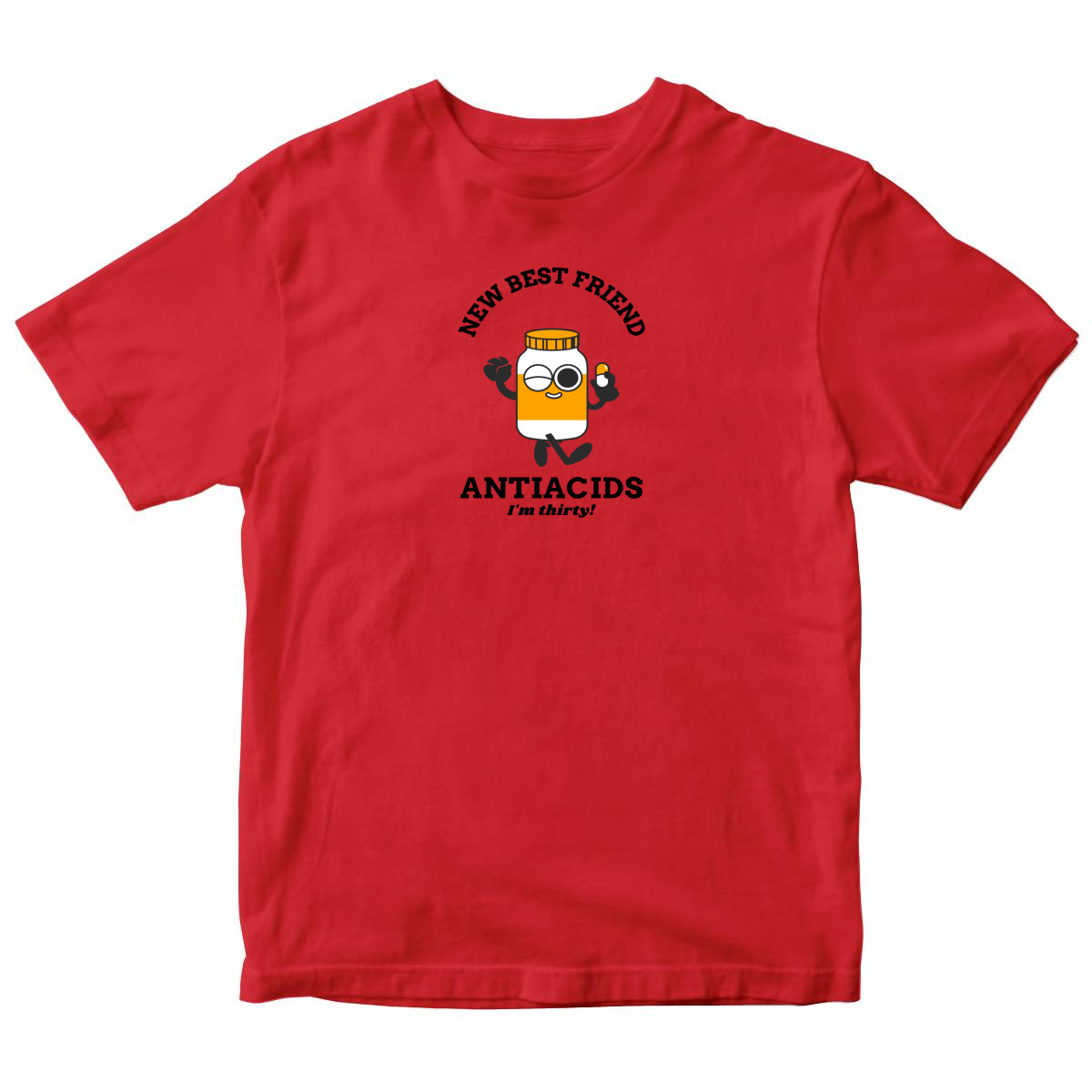New Best Friend Kids T-shirt | Red