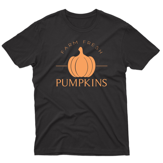 Farm Fresh Pumpkins Men's T-shirt | Black