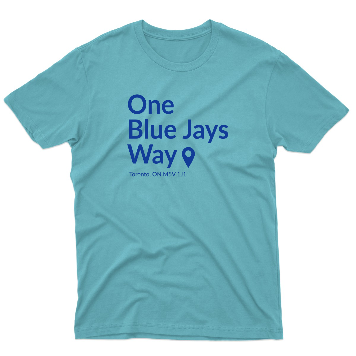 Toronto Baseball Stadium Men's T-shirt | Turquoise