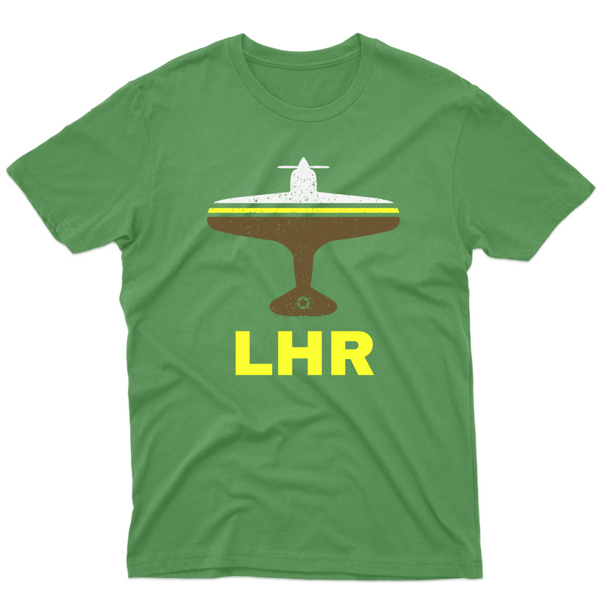 Fly London LHR Airport Men's T-shirt | Green