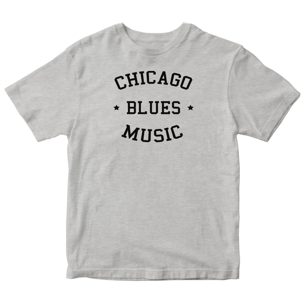 Chicago Blues Music Kids T-shirt | Gray