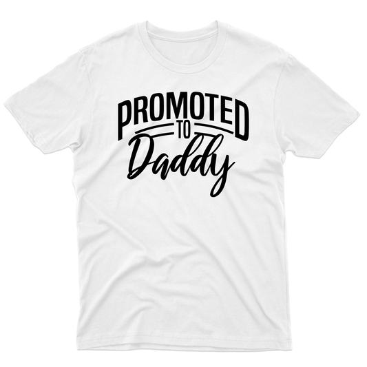 Promoted to daddy Men's T-shirt | White