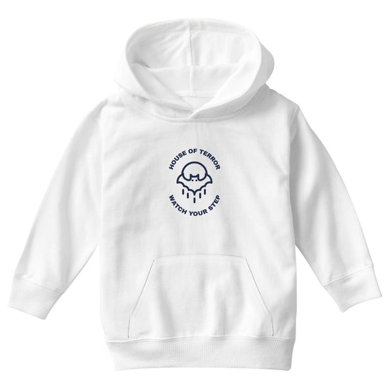 House of Terror Watch Your Step Kids Hoodie