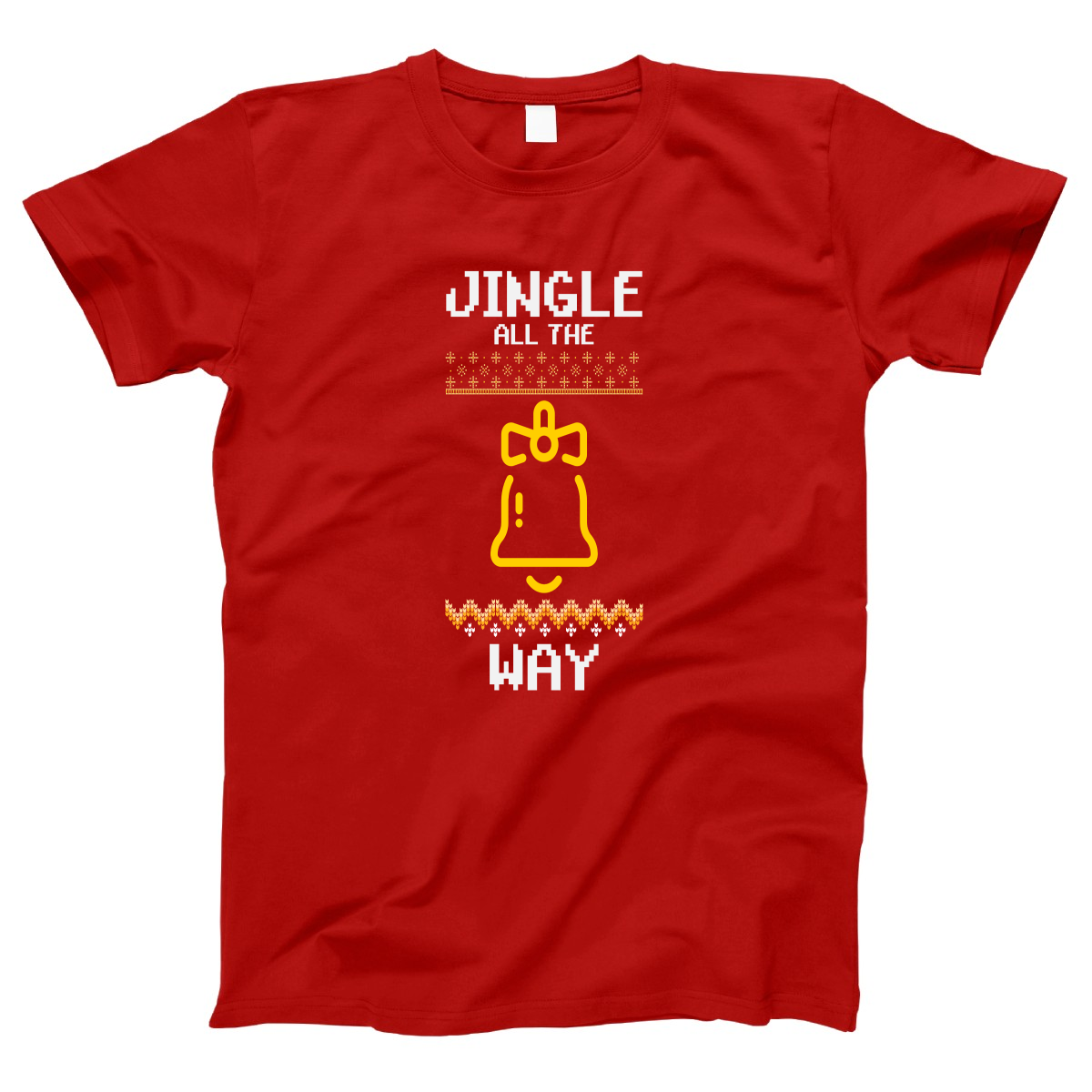 Jingle All the Way! Women's T-shirt | Red