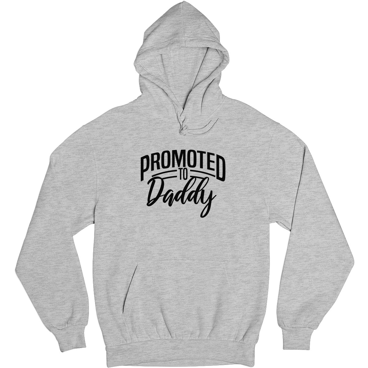 Promoted to daddy Unisex Hoodie | Gray