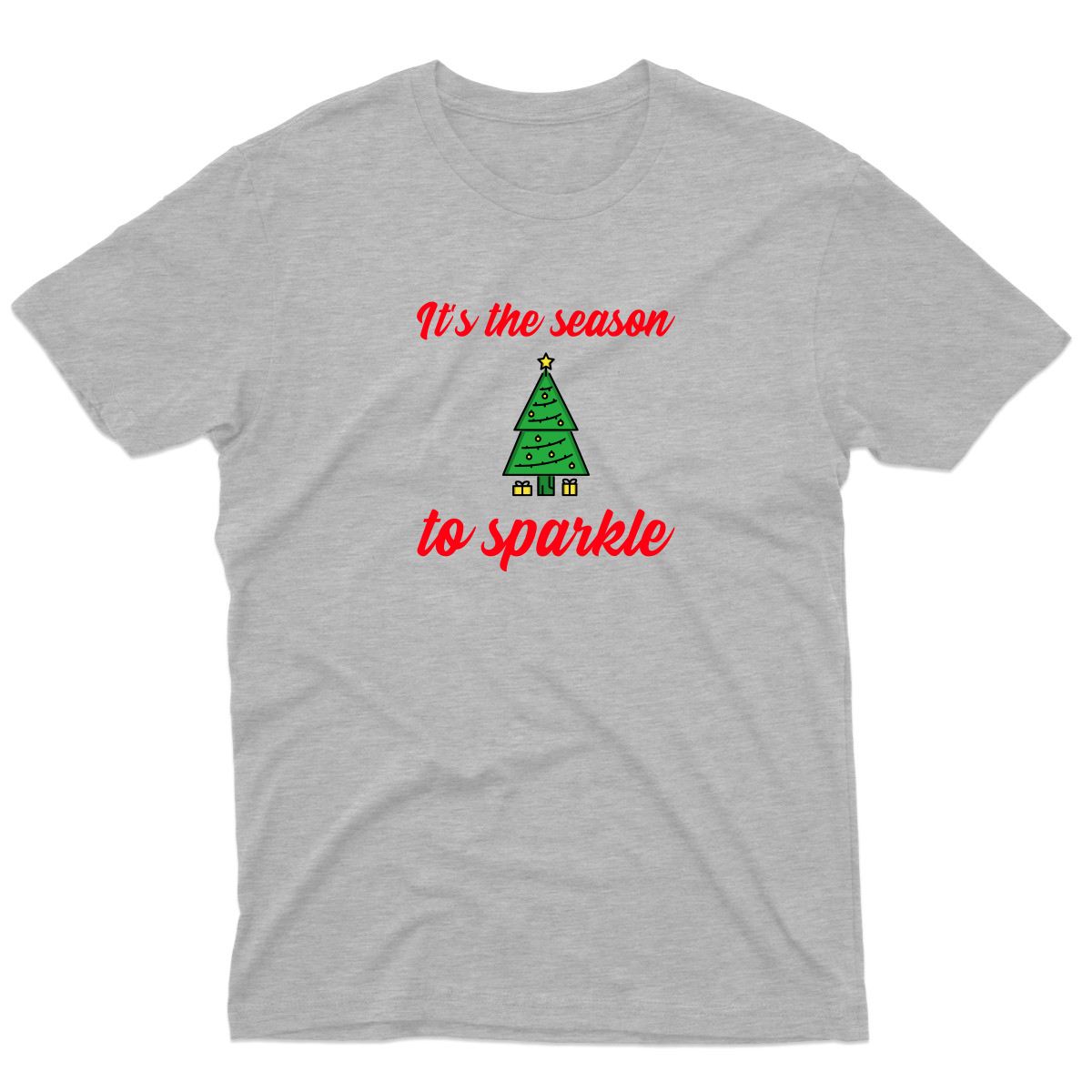 It is the Season to Sparkle Men's T-shirt | Gray