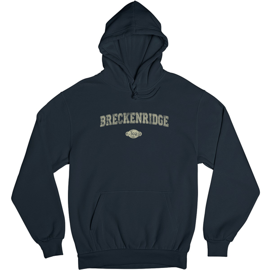 Breckenridge 1880 Represent Unisex Hoodie | Navy