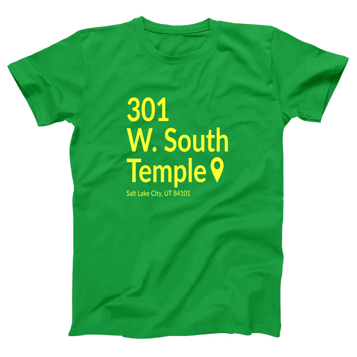 Utah Basketball Stadium Women's T-shirt | Green