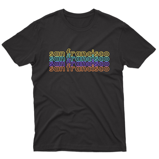 San Francisco Men's T-shirt | Black