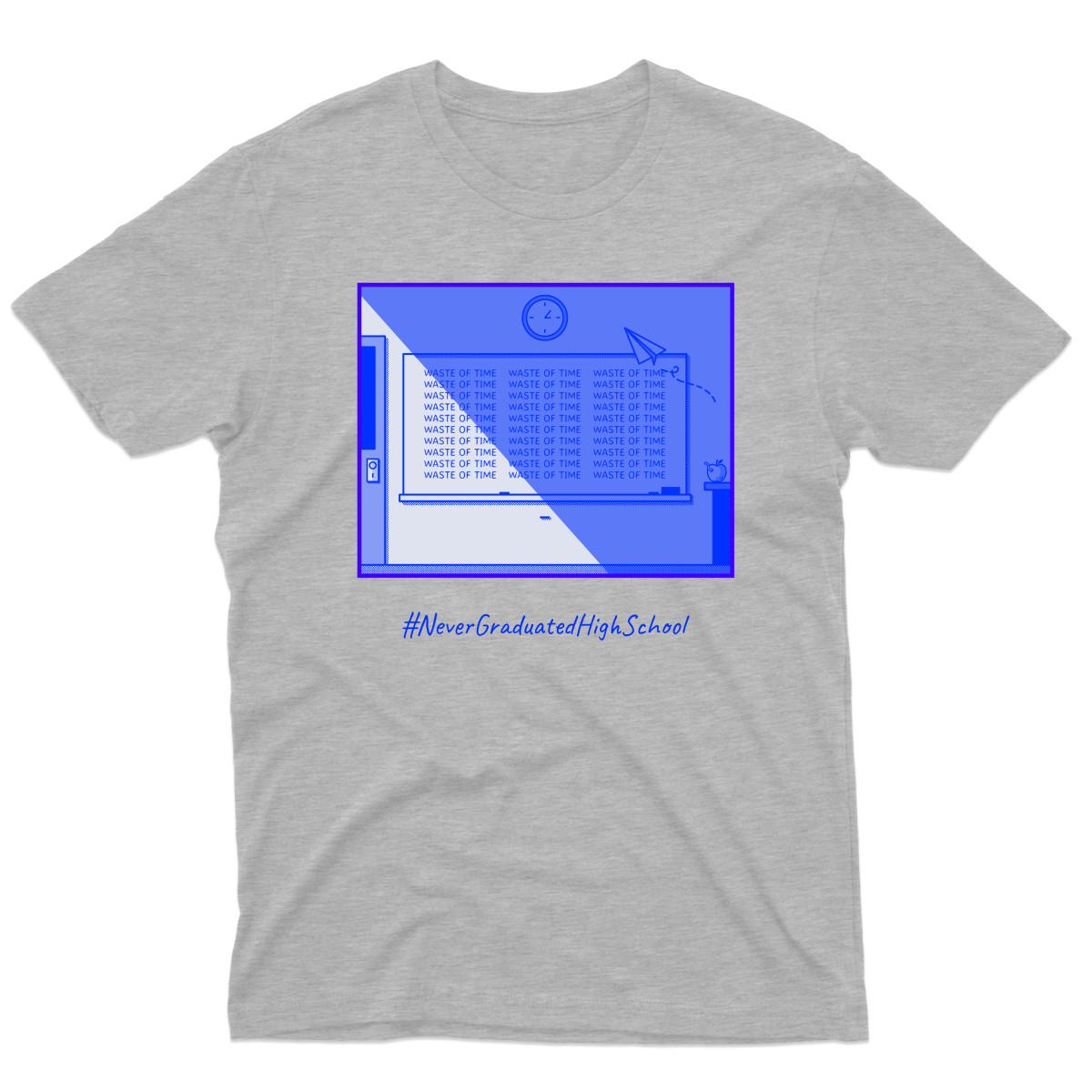 High School Men's T-shirt | Gray