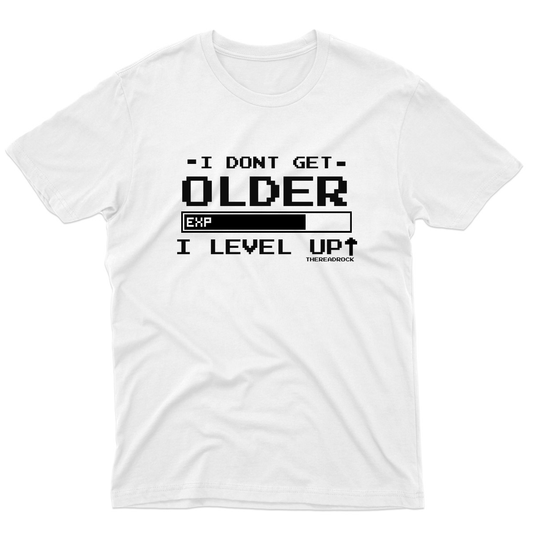 I Don't Get Older I Level Up Men's T-shirt | White