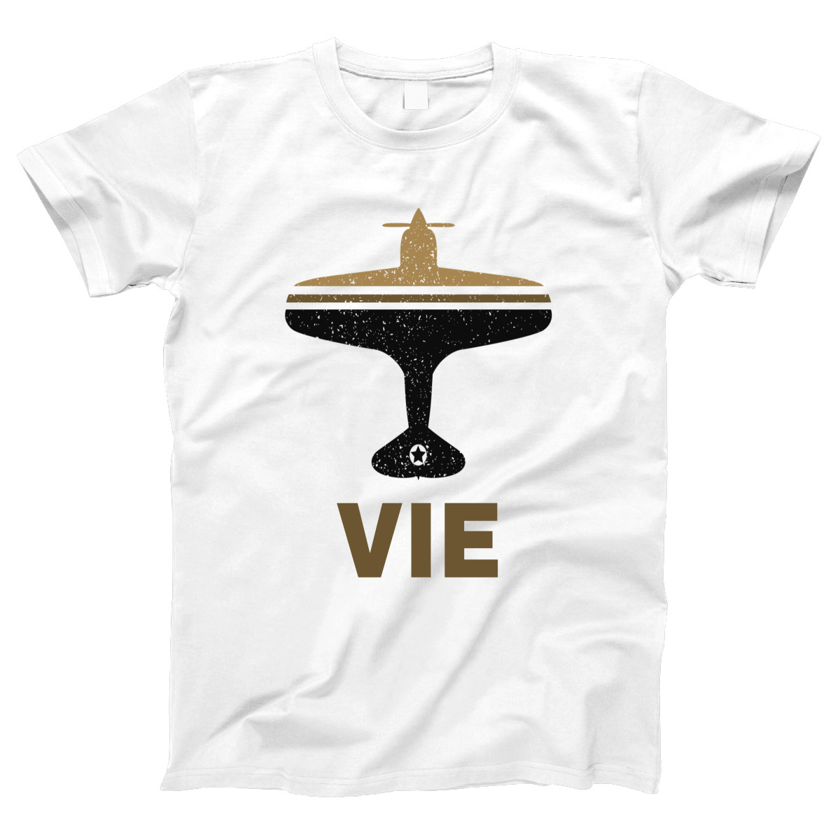 Fly Vienna VIE Airport Women's T-shirt | White