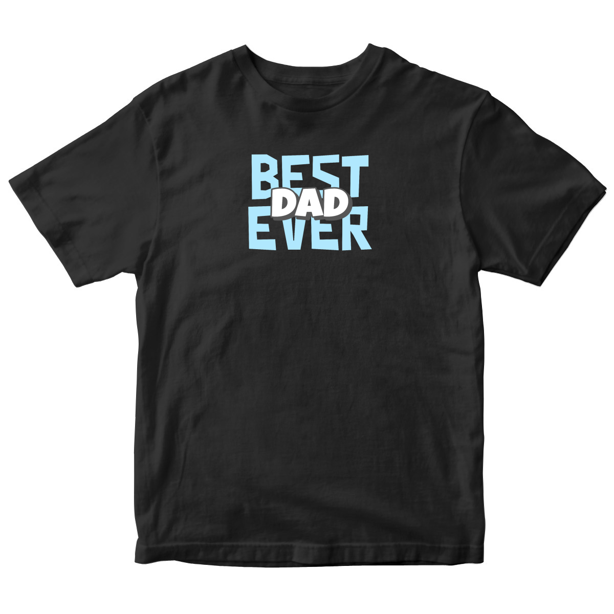 Best Dad Ever Toddler T-shirt | Black