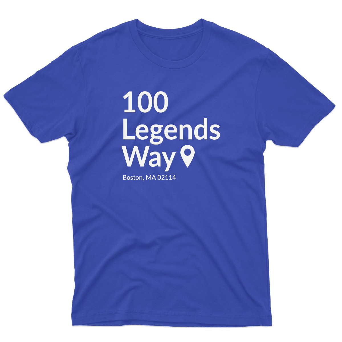 Boston Hockey Stadium Men's T-shirt | Blue