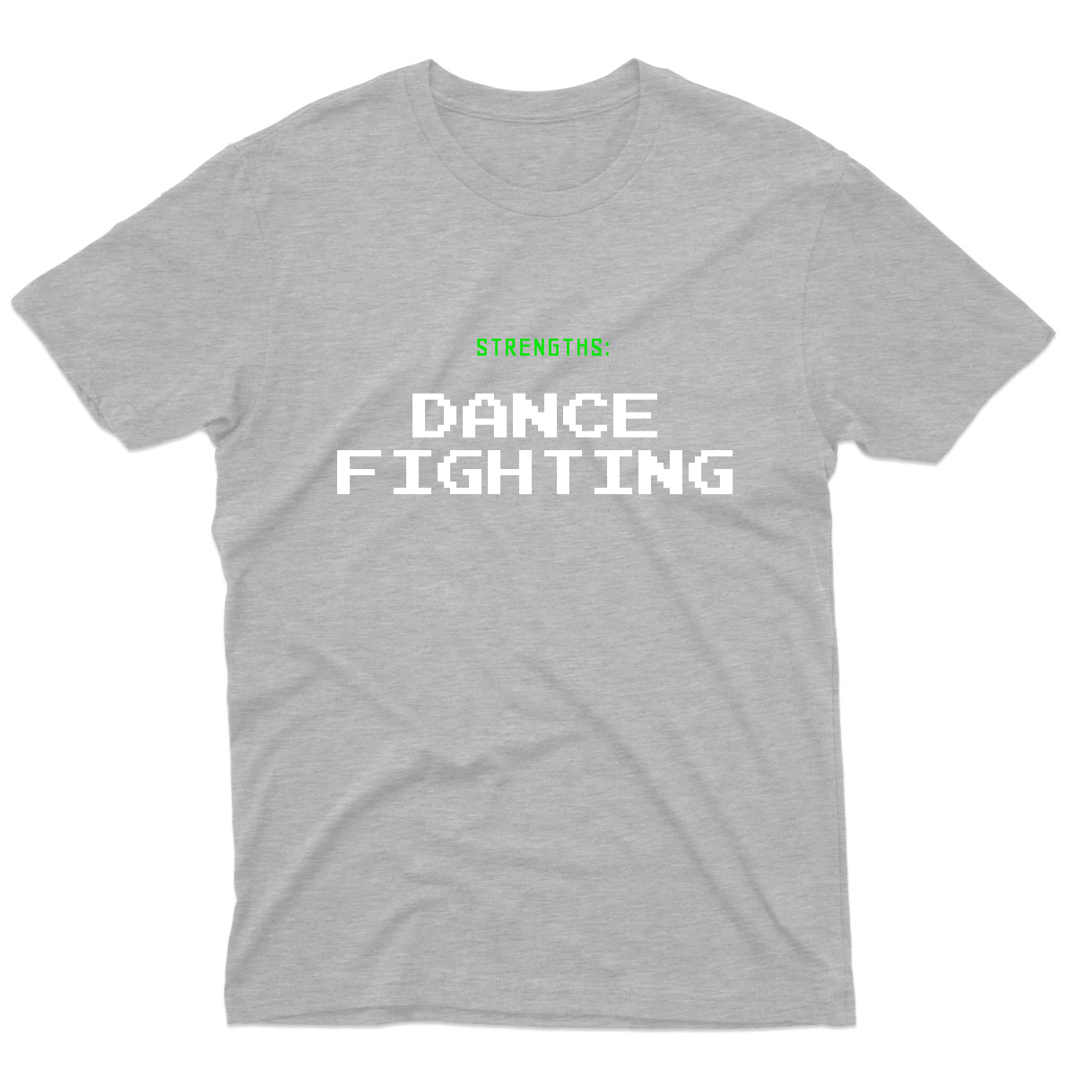 Strengths Dance Fighting  Men's T-shirt | Gray