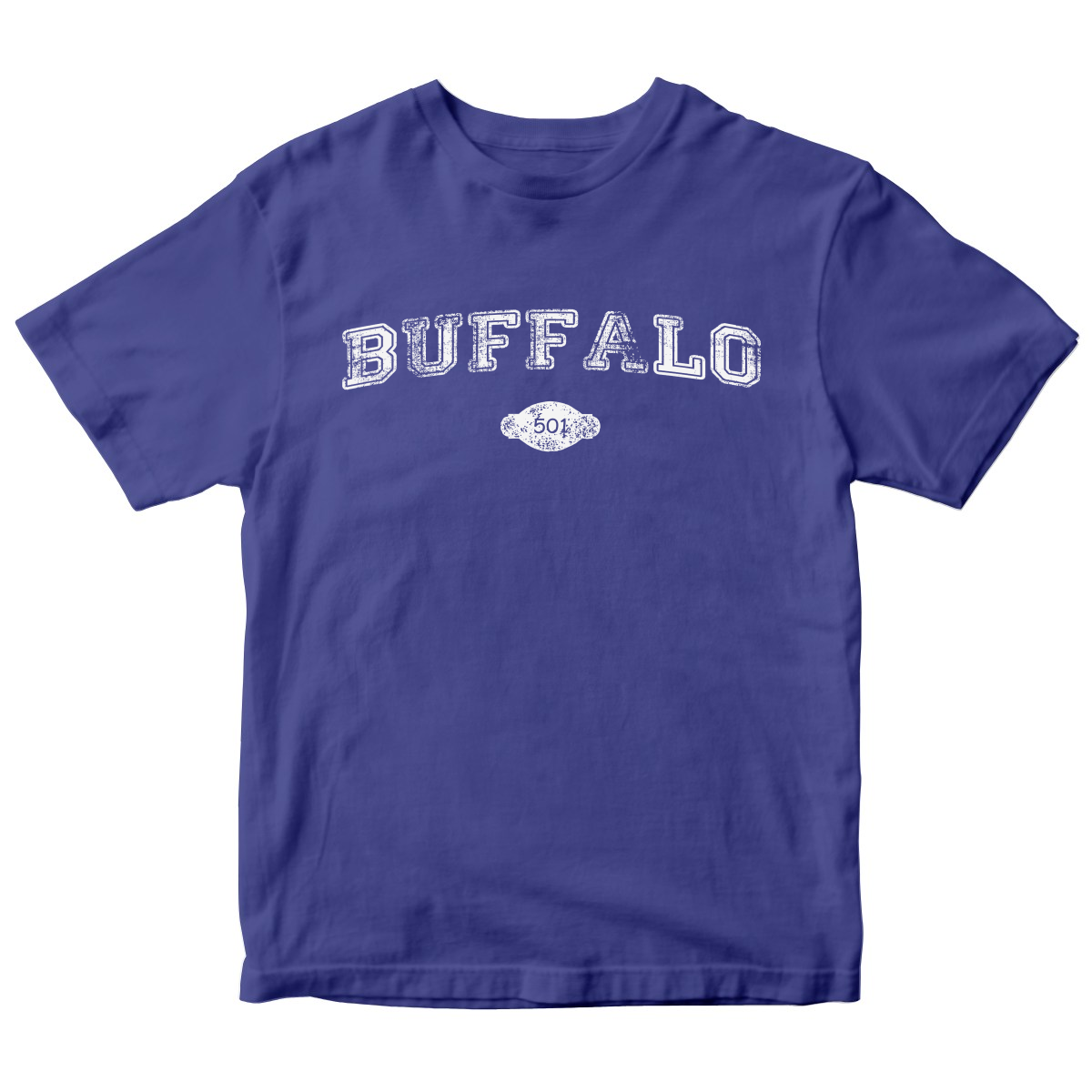 Buffalo 1801 Represent Kids T-shirt | Blue