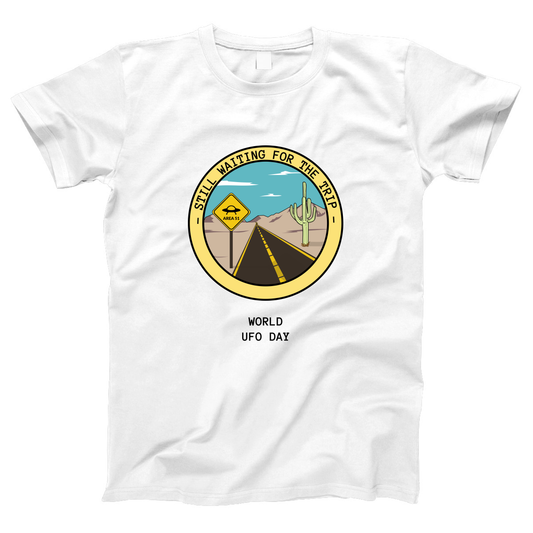 Still Waiting for The Trip Women's T-shirt | White