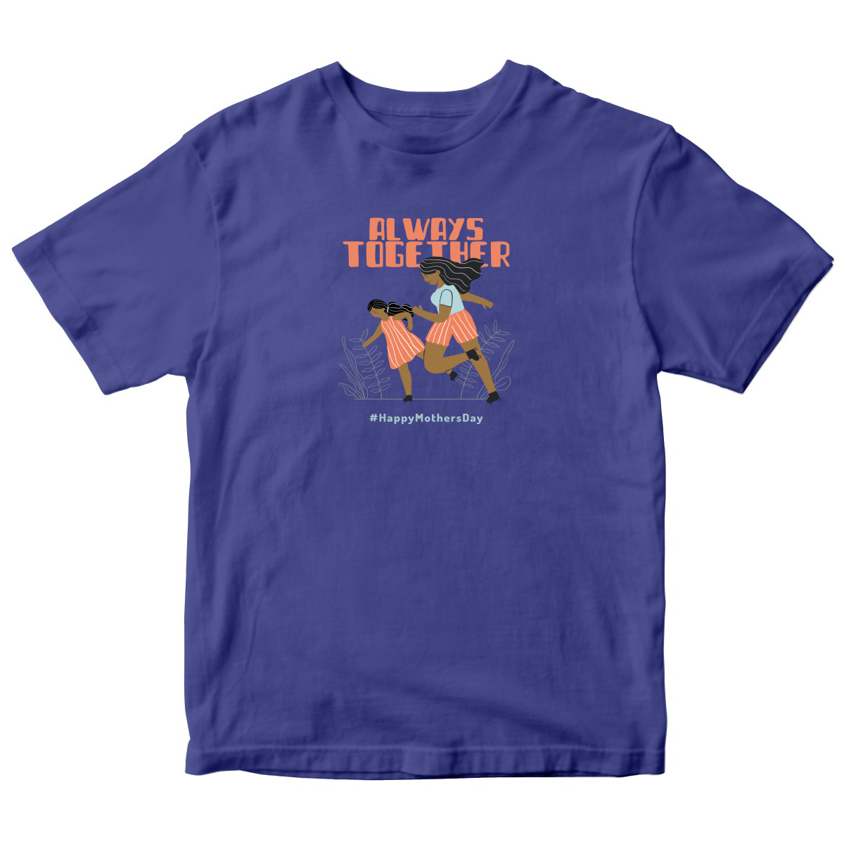 Always Together Kids T-shirt | Blue