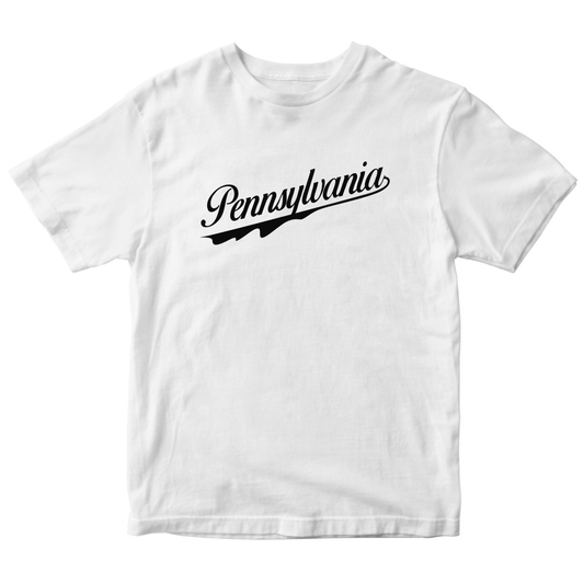 Pennsylvania Kids T-shirt | White