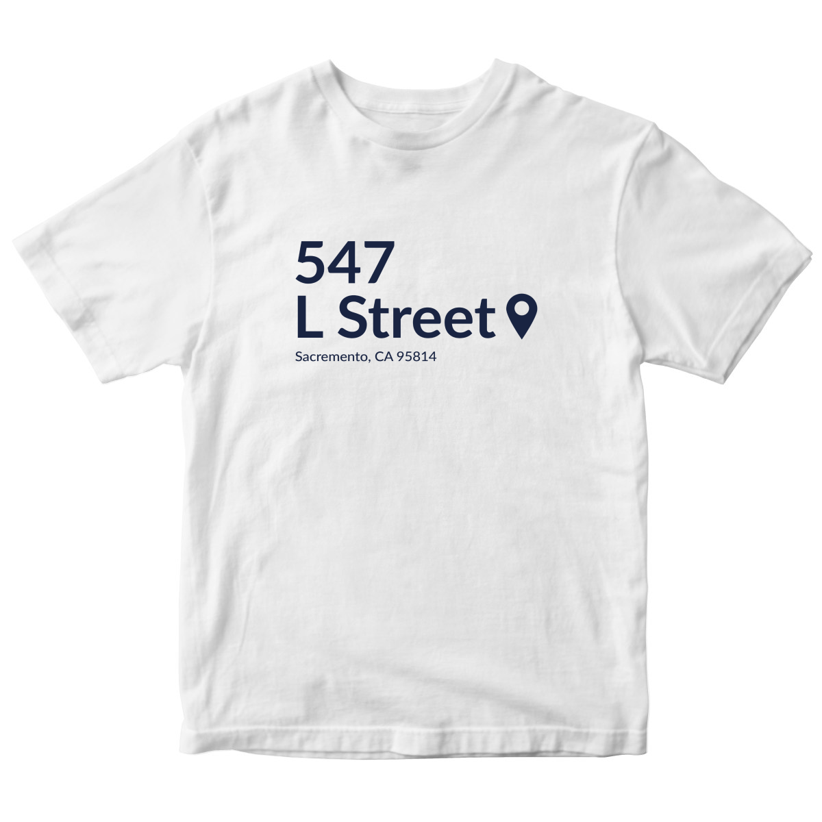 Sacramento Basketball Stadium Kids T-shirt