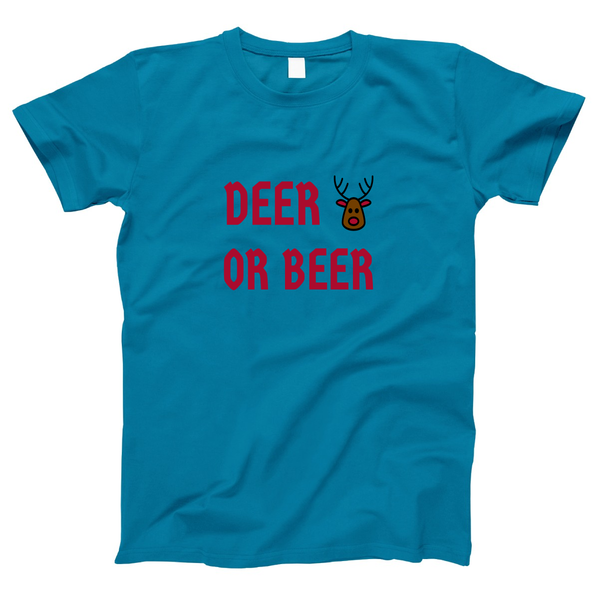 I Don't Have a Red Nose Women's T-shirt | Turquoise