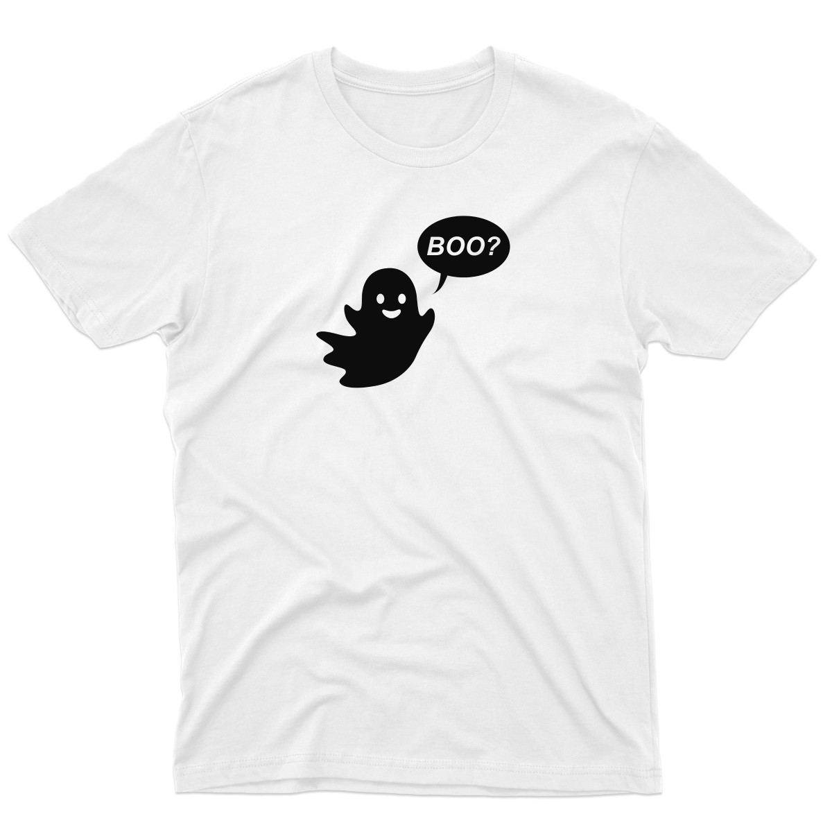 Cute Ghost Halloween Men's T-shirt | White