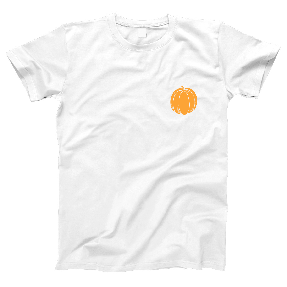 Pumpkin Pocket Women's T-shirt | White