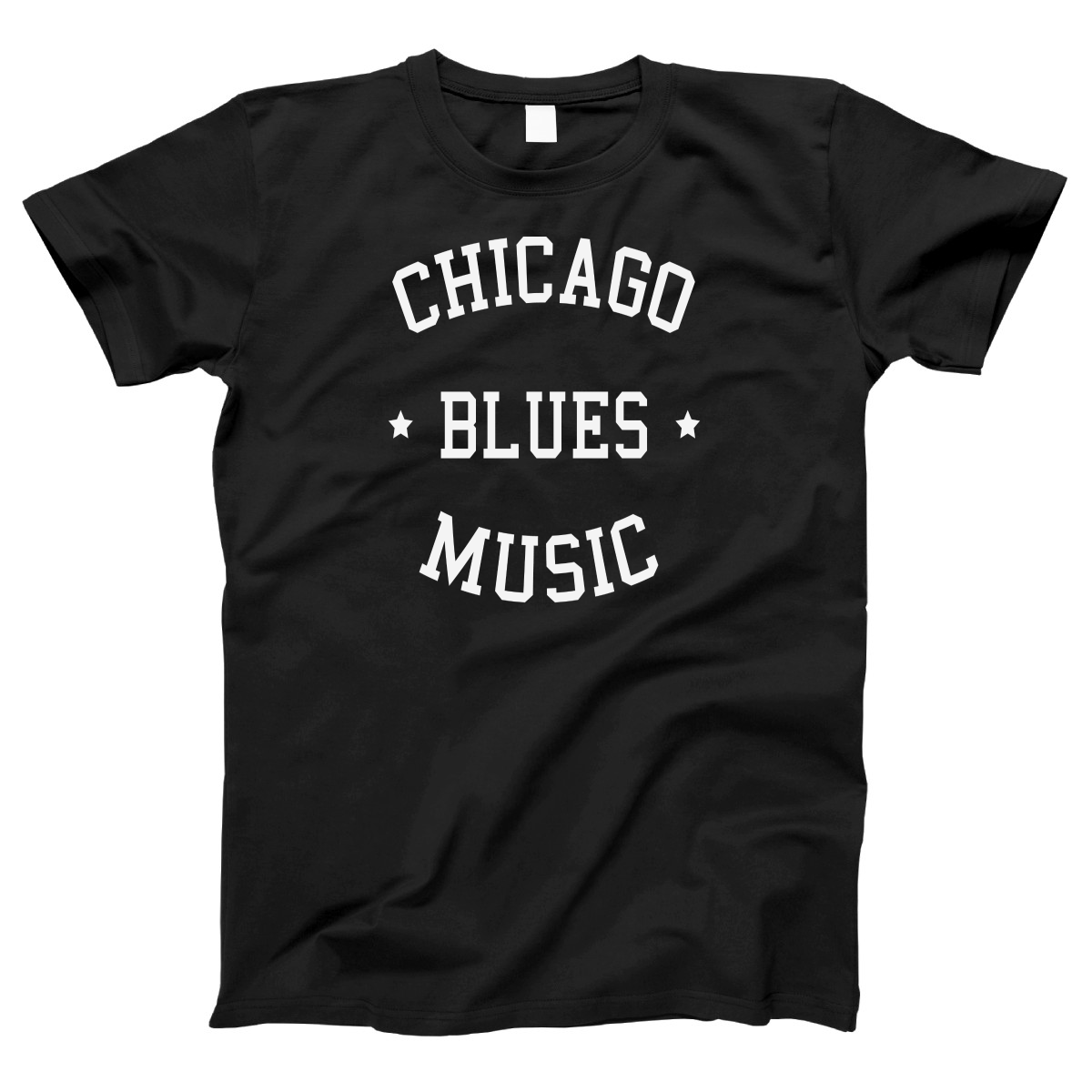 Chicago Blues Music Women's T-shirt | Black