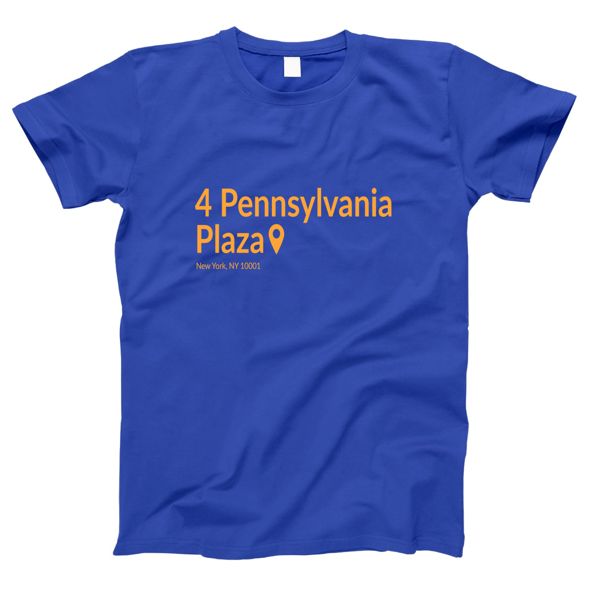New York Basketball Stadium Women's T-shirt | Blue