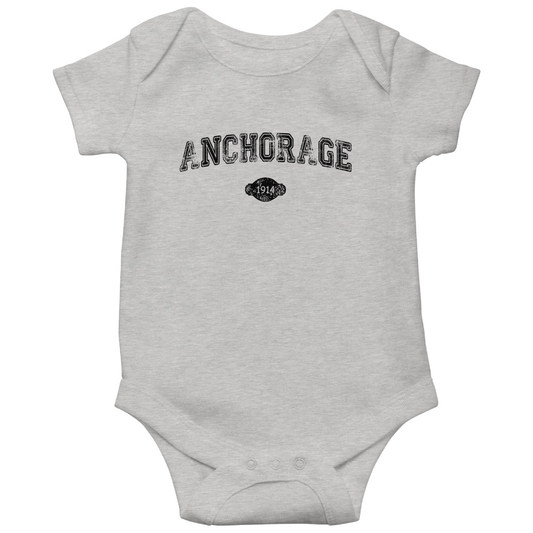 Anchorage 1914 Represent Baby Bodysuits | Gray