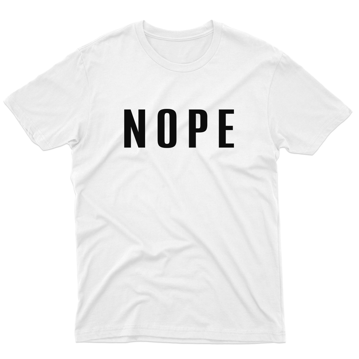 Nope Men's T-shirt | White
