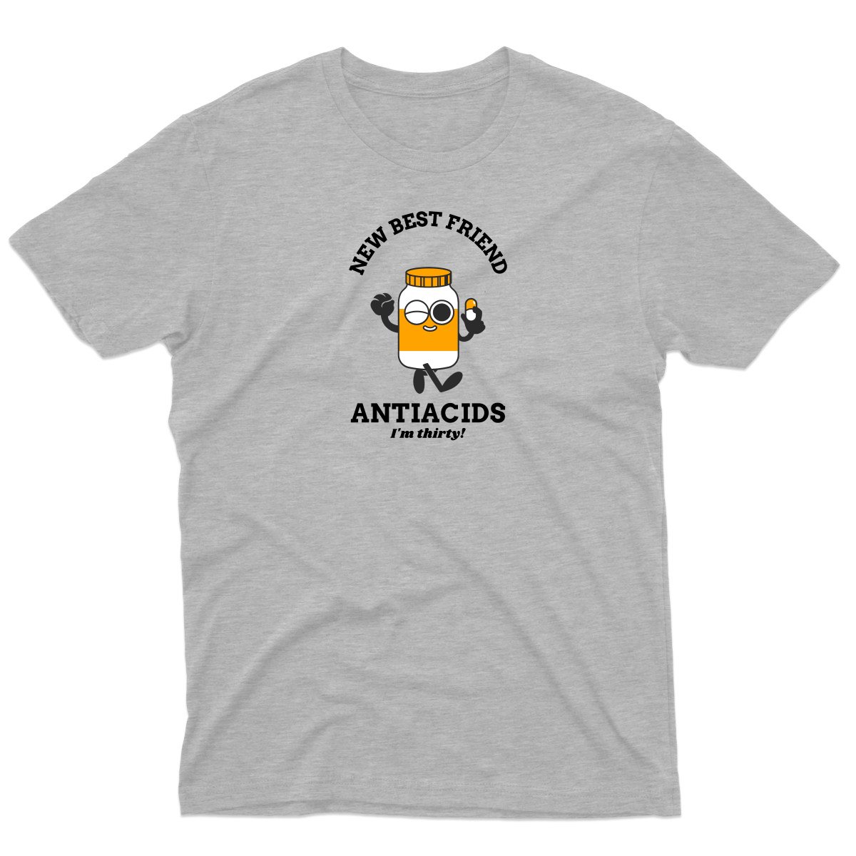 New Best Friend Men's T-shirt | Gray