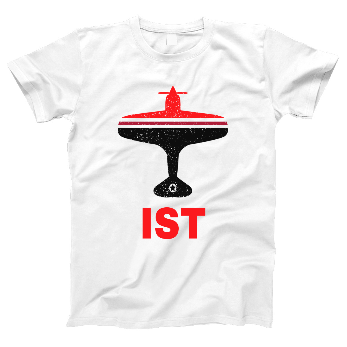 Fly Istanbul IST Airport Women's T-shirt | White