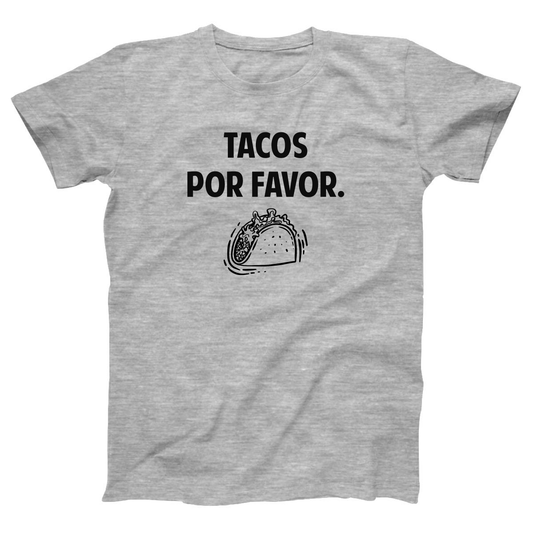 Tacos Por Favor Women's T-shirt | Gray