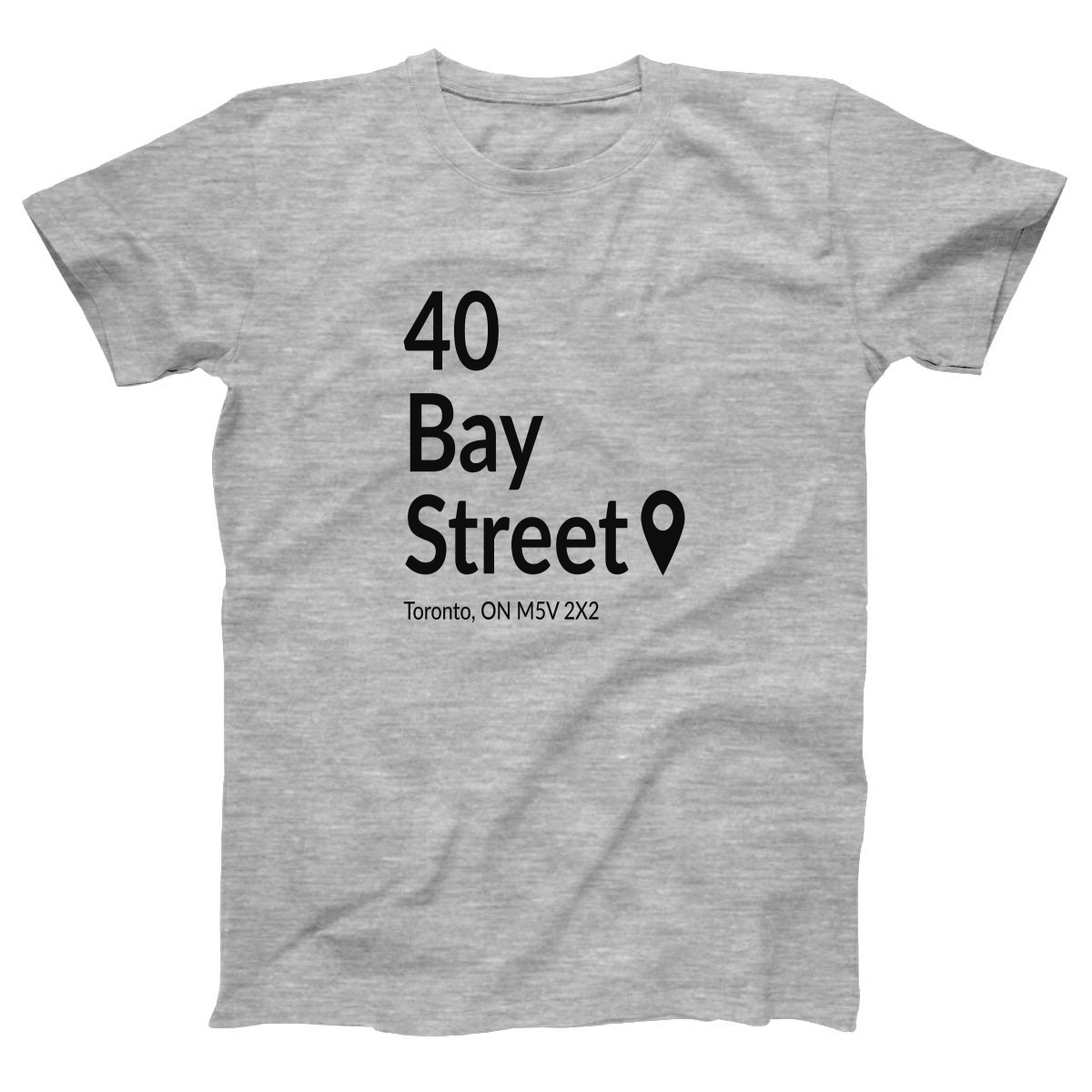 Toronto Basketball Stadium Women's T-shirt | Gray