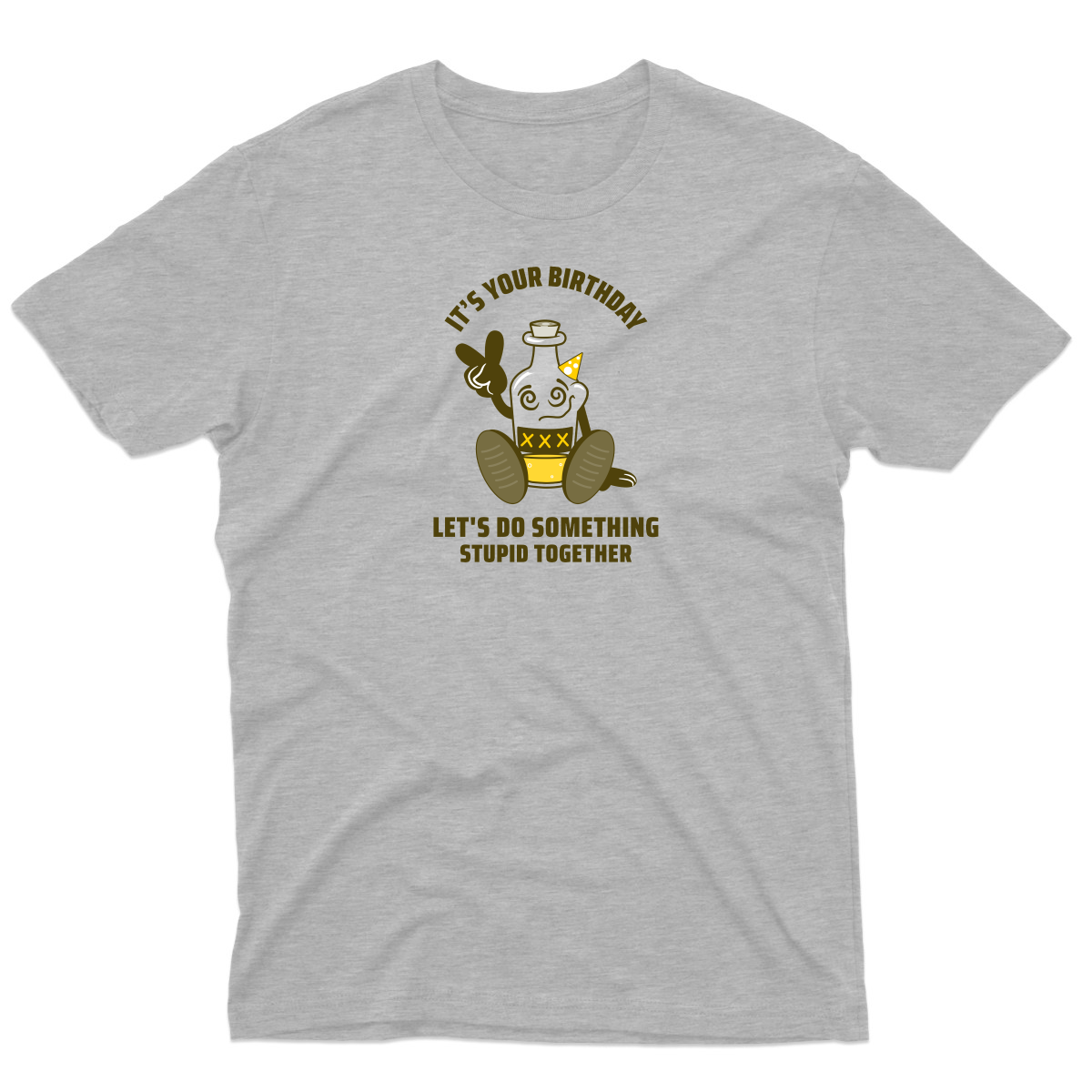 It is your Birthday Men's T-shirt | Gray