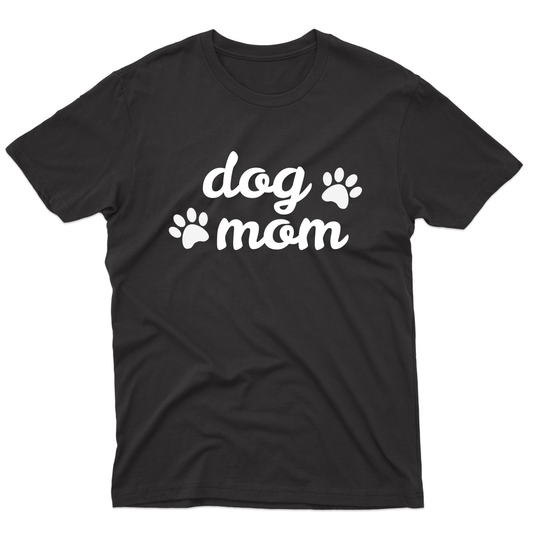 Dog Mom Men's T-shirt | Black