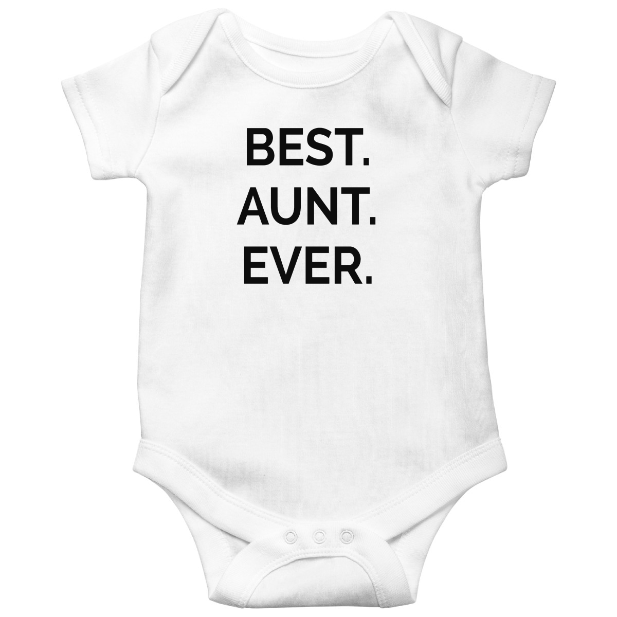 Best Aunt Ever Baby Bodysuits | White
