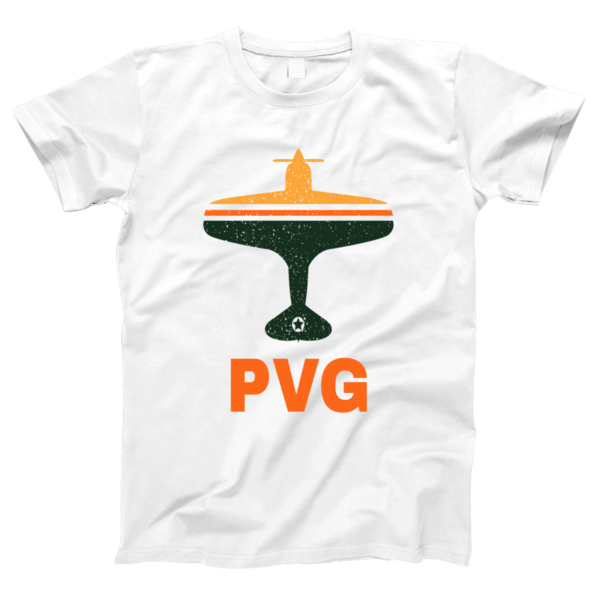 Fly Shanghai PVG Airport Women's T-shirt | White