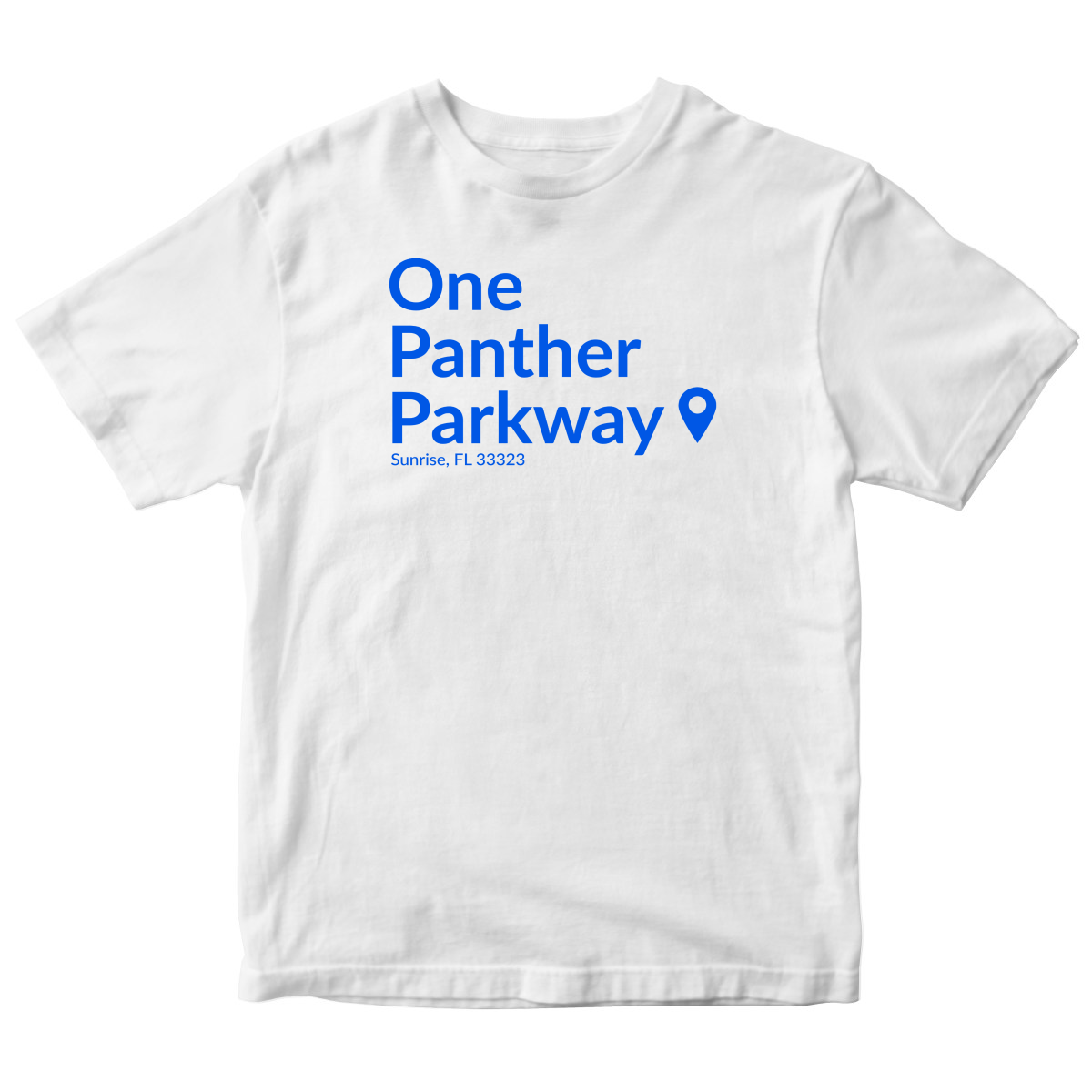 Florida Hockey Stadium Kids T-shirt | White