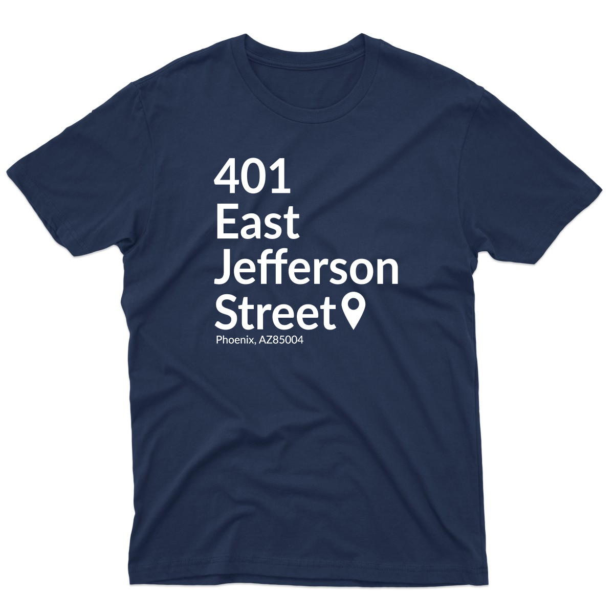 Arizona Baseball Stadium Men's T-shirt | Navy