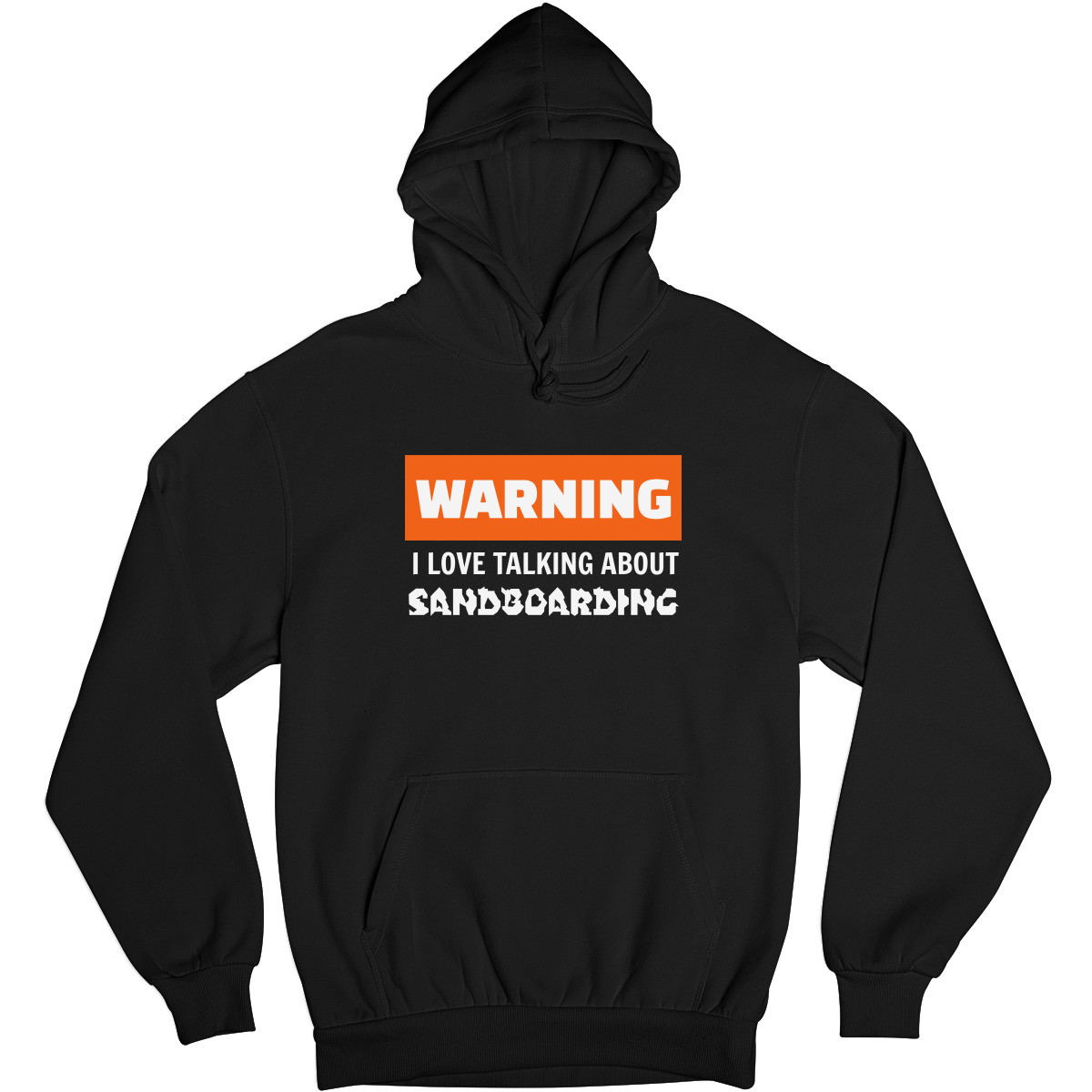 Sandboarding  Unisex Hoodie | Black