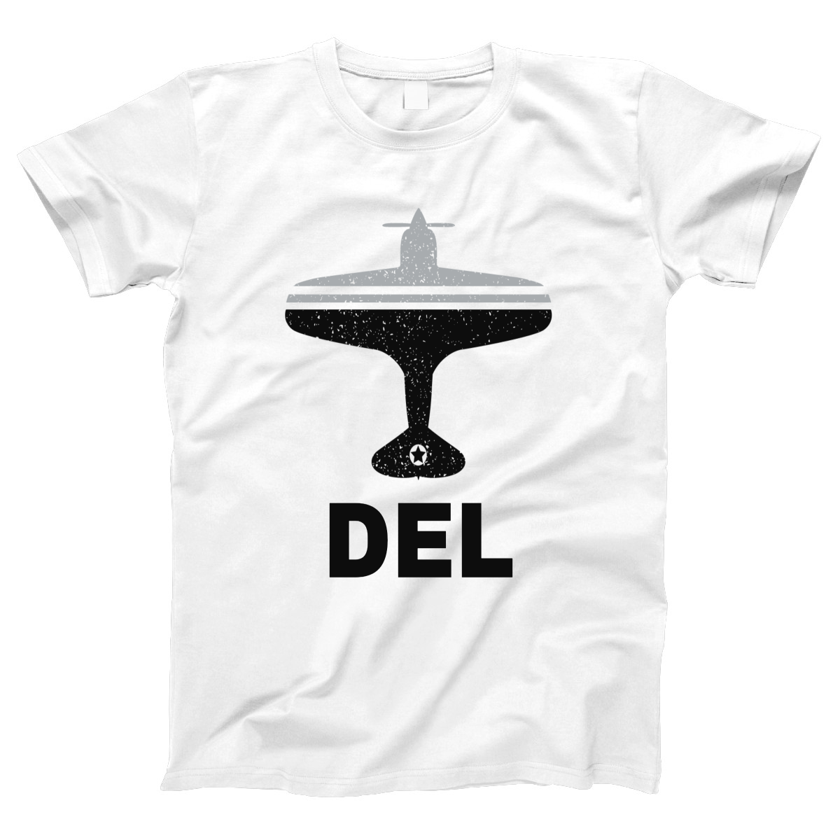Fly Delhi DEL Airport Women's T-shirt | White