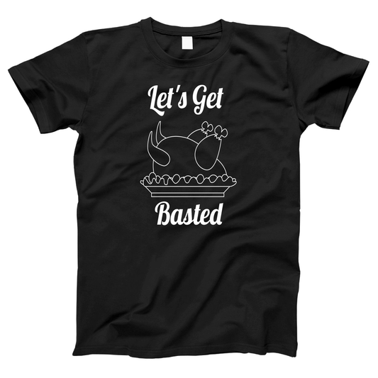 Let's Get Basted Women's T-shirt | Black