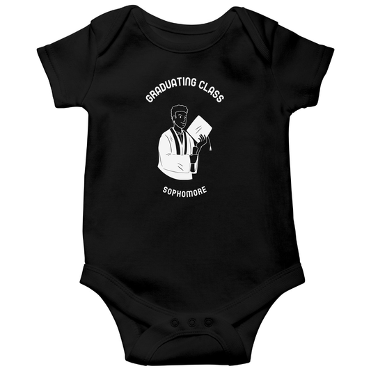 Graduating Class Sophomore Baby Bodysuits