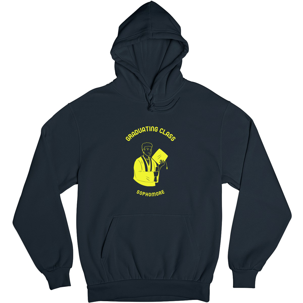 Graduating Class Sophomore Unisex Hoodie | Navy