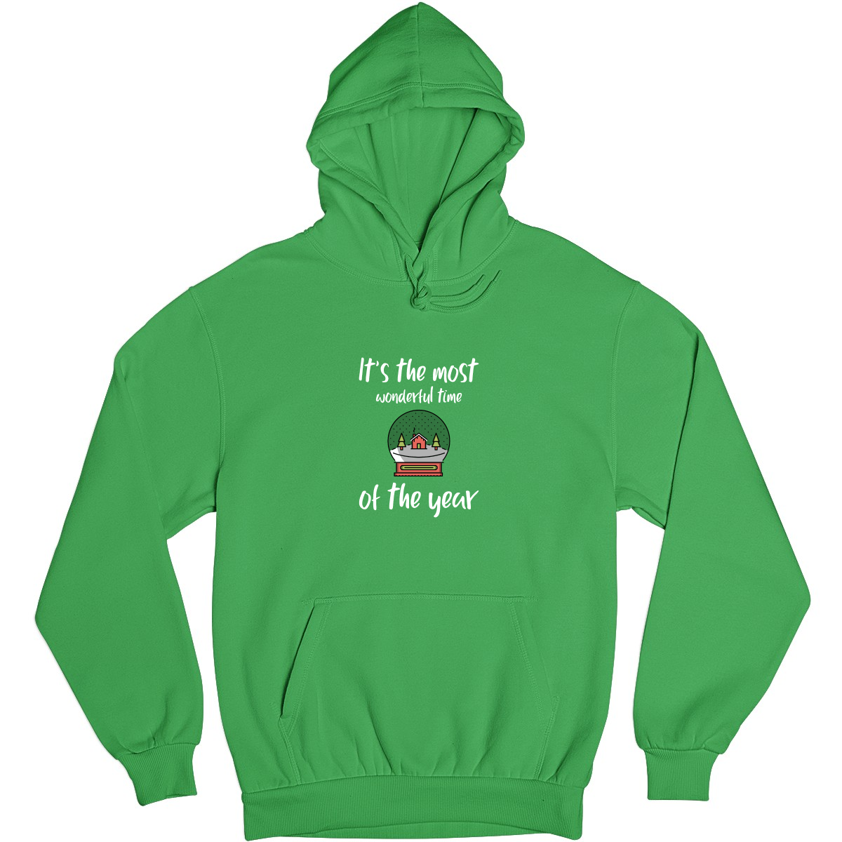 It is the Most Wonderful Time of the Year Unisex Hoodie | Green